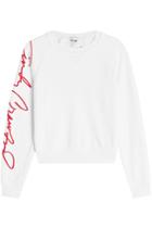 Re/done Re/done Cindy Crawford Cotton Sweat Top