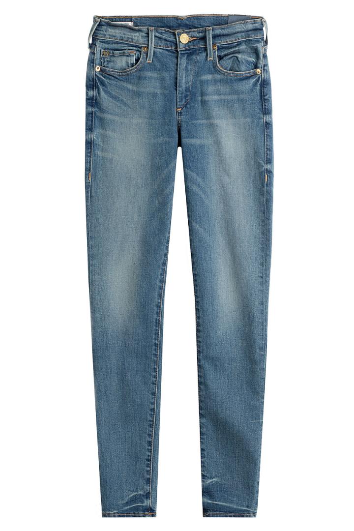 True Religion True Religion Stretch Cotton Skinny Jeans - Blue