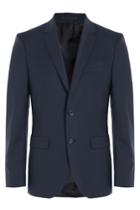 Baldessarini Baldessarini Virgin Wool Blazer - Blue