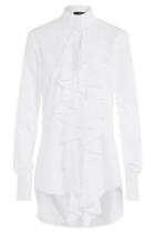 Ellery Ellery Cotton Blouse With Ruffles - White