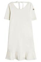 Moncler Moncler Cotton Dress With Self-tie Fastening