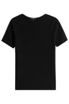 Theory Theory Short Sleeve Cashmere Top - Black