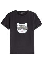 Karl Lagerfeld Karl Lagerfeld T-shirt With Patch - Black