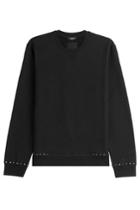 Valentino Valentino Rockstud Untitled Cotton Sweatshirt