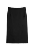 Michael Kors Collection Michael Kors Collection Wool Pencil Skirt - Black
