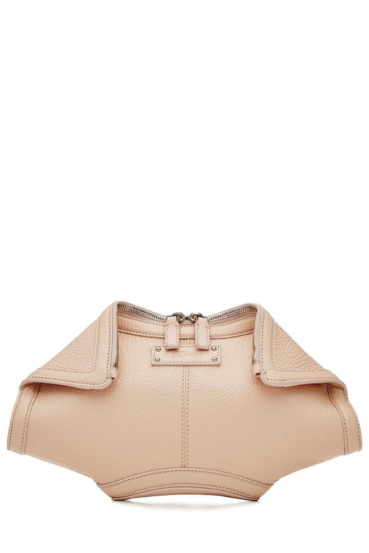 Alexander Mcqueen Alexander Mcqueen De Manta Leather Clutch