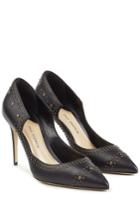 Paul Andrew Paul Andrew Embellished Leather Pumps