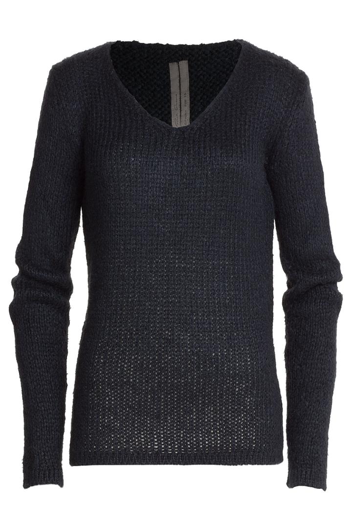 Rick Owens Rick Owens Knitted Silk Pullover - None