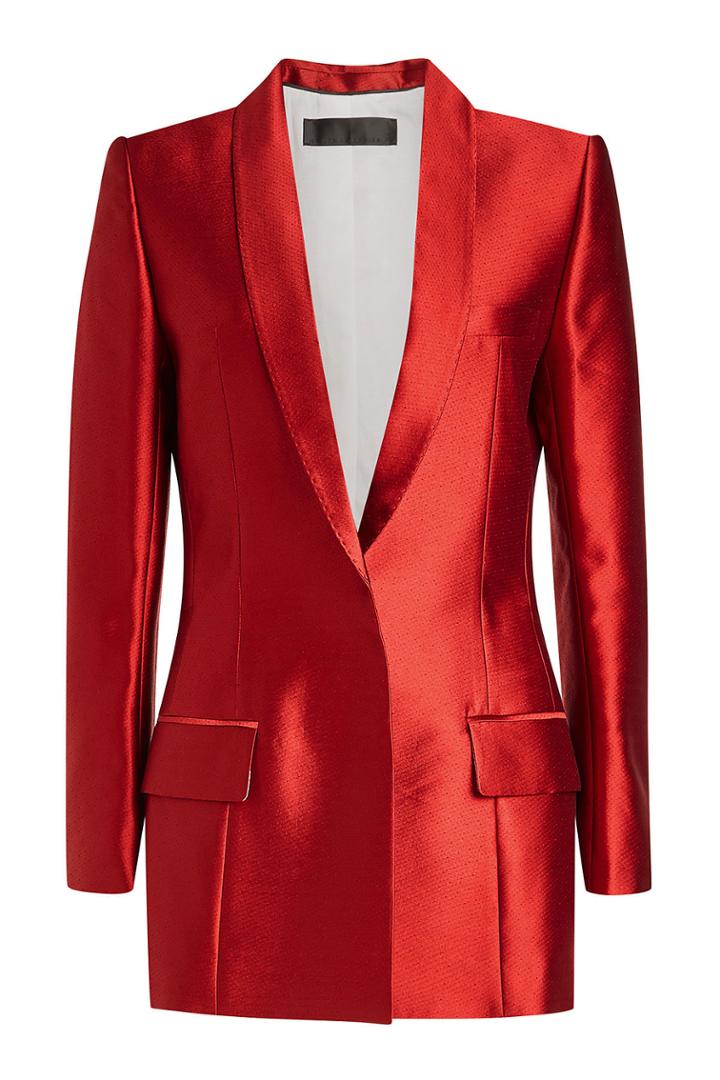 Haider Ackermann Haider Ackermann Hourglass Satin Blazer