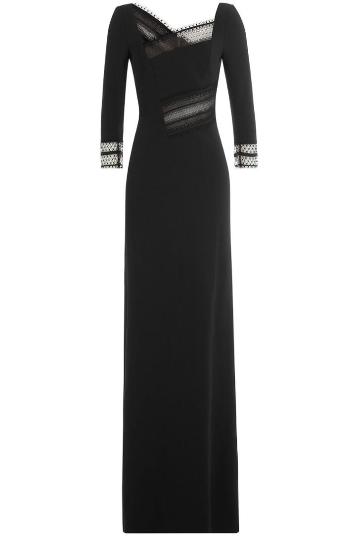 Roland Mouret Roland Mouret Asymmetric Dress With Lace