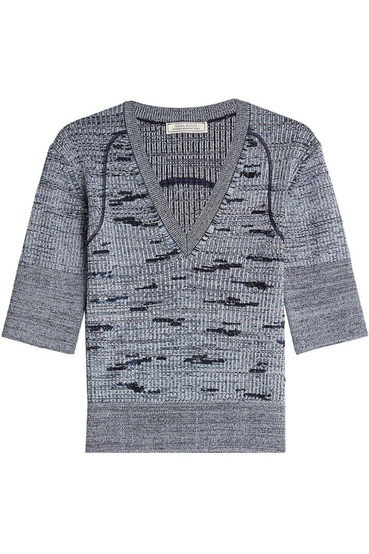 Nina Ricci Nina Ricci Knit Top With Wool