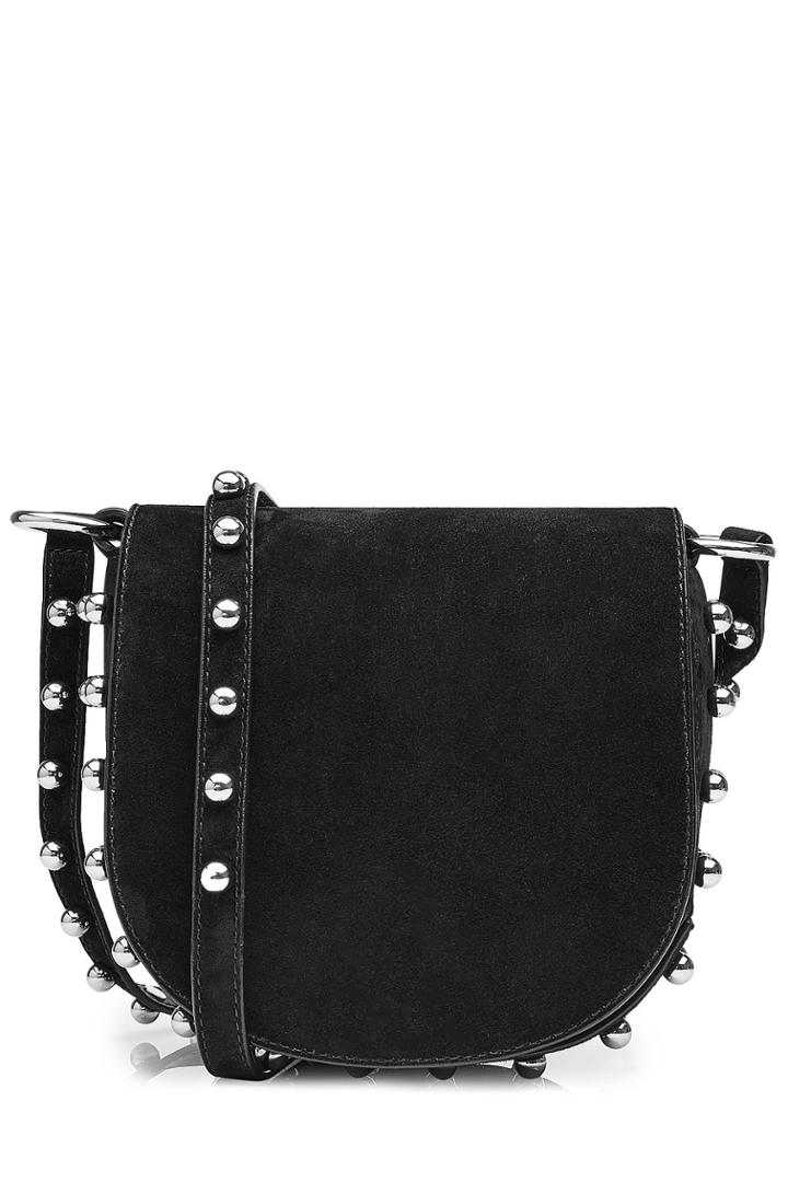 Alexander Wang Alexander Wang Suede Shoulder Bag - Black