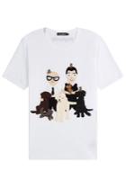 Dolce & Gabbana Dolce & Gabbana Cotton T-shirt With Appliques - White