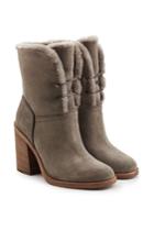 Ugg Ugg Jerene Suede Boots With Sheepskin Insole