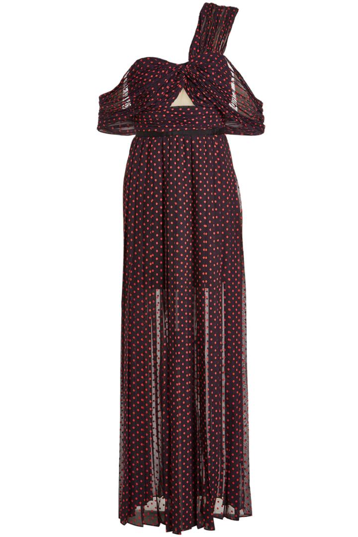 Self-portrait Self-portrait Printed Chiffon Maxi Dress