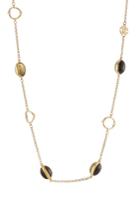 Roberto Cavalli Roberto Cavalli Necklace With Stone And Ring Details - Gold