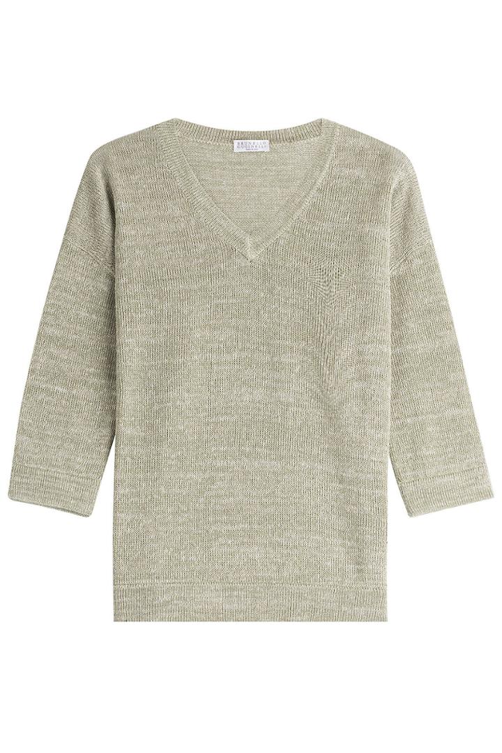 Brunello Cucinelli Brunello Cucinelli Linen Pullover - None