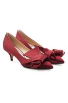 N°21 N°21 Satin Kitten Heel Pumps