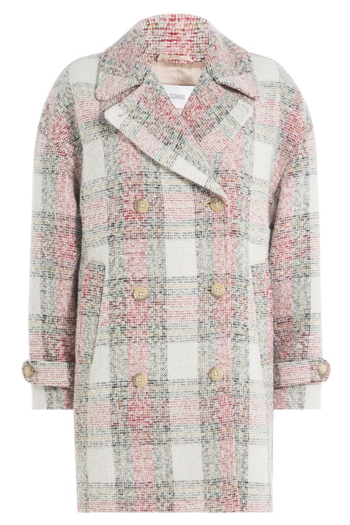 Closed Closed Plaid Coat - Multicolor
