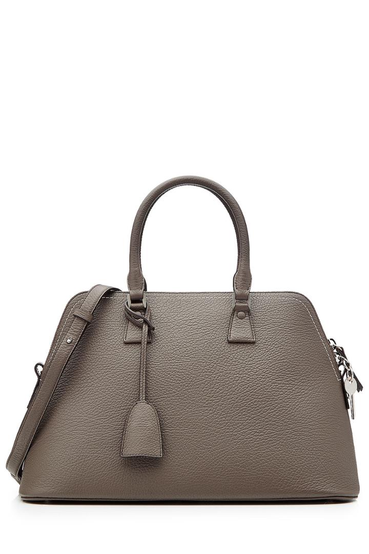 Maison Margiela Maison Margiela Leather Tote - Grey