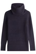 Diane Von Furstenberg Diane Von Furstenberg Wool Turtleneck Pullover With Cashmere - Blue