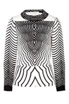 Marc By Marc Jacobs Marc By Marc Jacobs Radio Waves Print Top - None