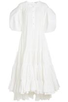 Natasha Zinko Natasha Zinko Cotton Dress With Eyelet Cut-out Detail