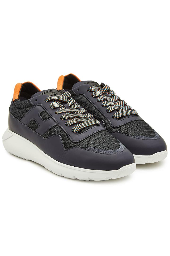 Hogan Hogan Interactive Sneakers With Leather And Mesh