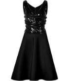 Donna Karan Sequined Bodice Dress
