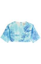 Fausto Puglisi Tie-dye Print Silk Top