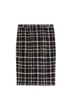 Boutique Moschino Boutique Moschino Wool Bouclé Pencil Skirt