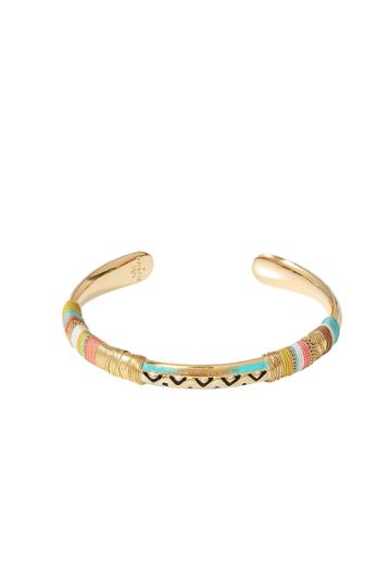 Gas Bijoux Gas Bijoux Massai 24kt Gold-plated Bracelet
