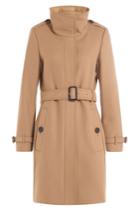 Burberry London Burberry London Wool Blend Coat With Cashmere