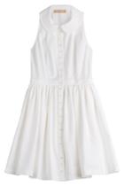 Michael Kors Michael Kors Cotton Shirt Dress - White