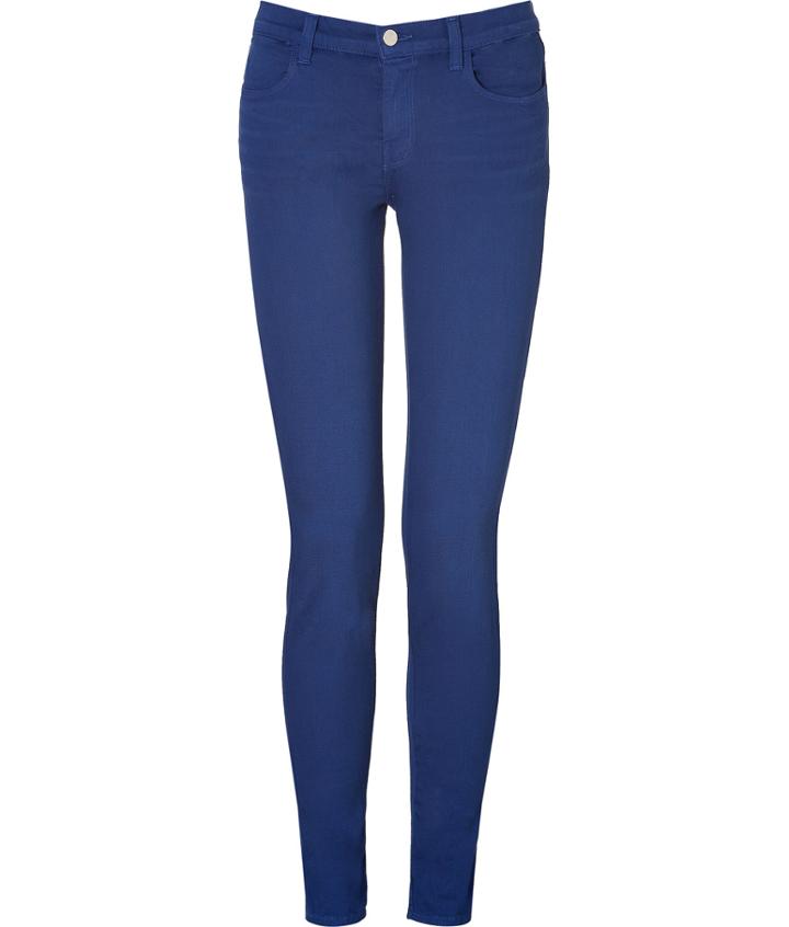 J Brand Jeans Indio Blue Mid Rise Super Skinny Jeans