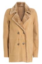 Closed Closed Reversible Shearling Jacket - Camel