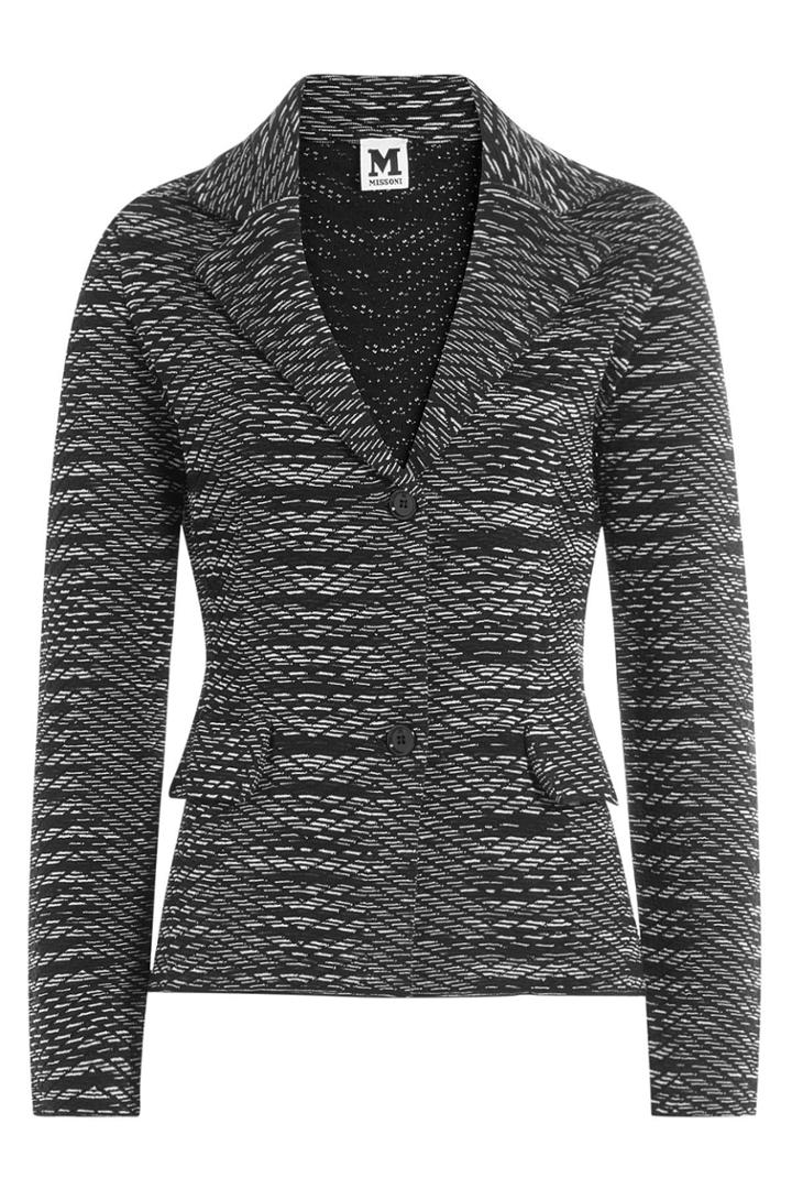 M Missoni M Missoni Wool-blend Knit Blazer