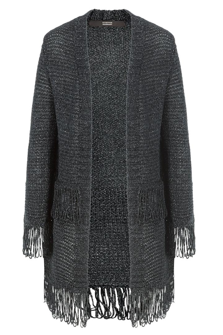 Steffen Schraut Steffen Schraut Metallic Fringed Cardigan