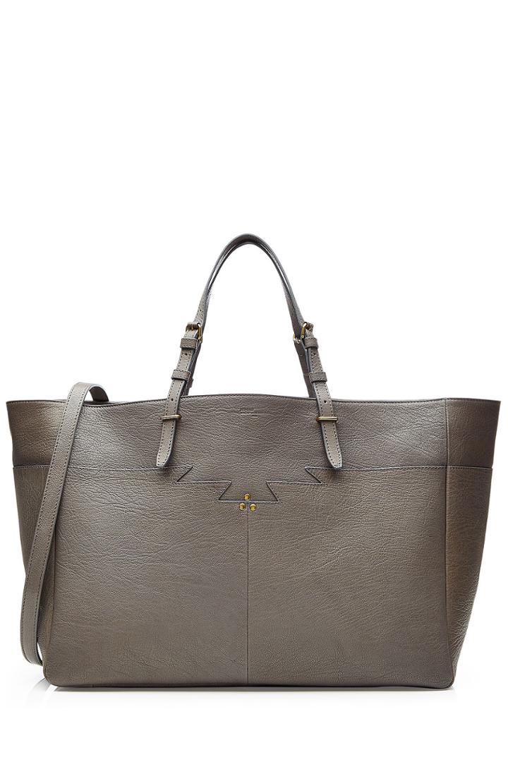 Jérôme Dreyfuss Jérôme Dreyfuss Leather Tote - Grey