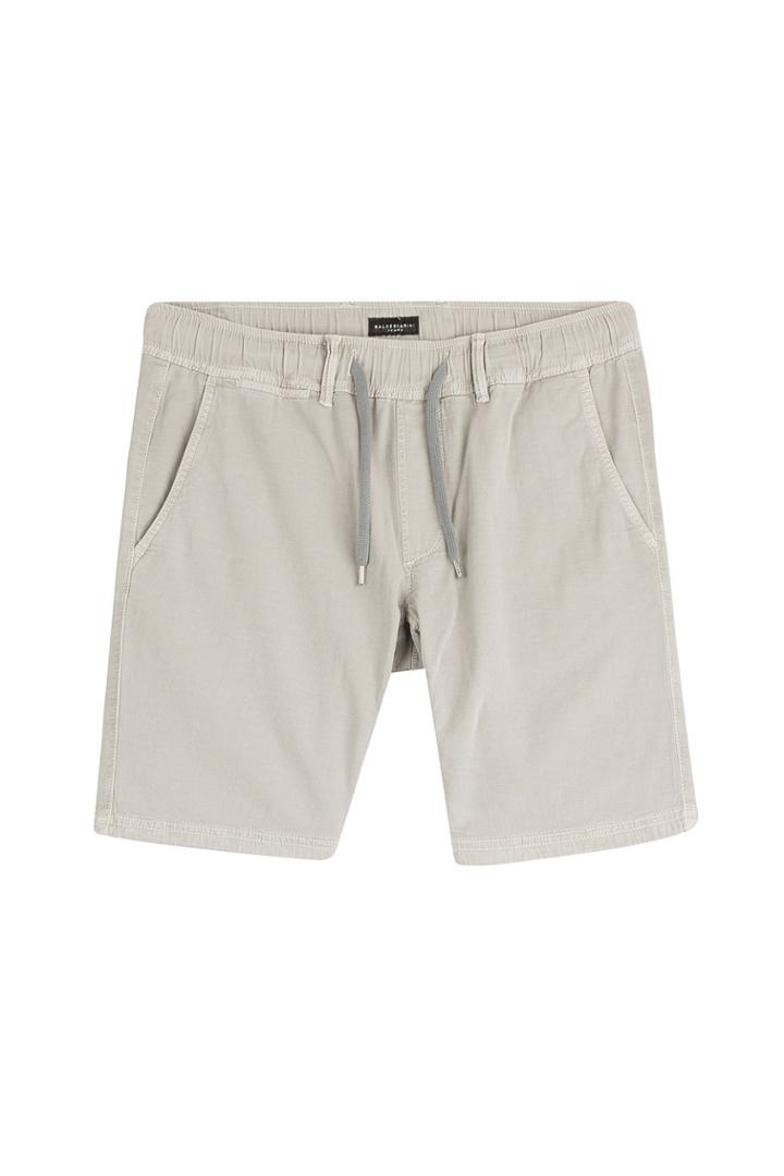Baldessarini Baldessarini Drawstring Cotton-linen Shorts - Grey
