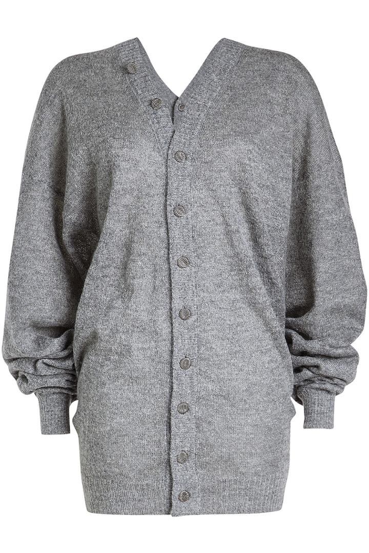 Y/project Y/project Draped Cardigan With Mohair And Wool