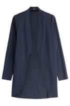 Steffen Schraut Steffen Schraut Crepe Coat - Blue