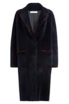 Inès & Maréchal Inès & Maréchal Shearling Coat - Blue