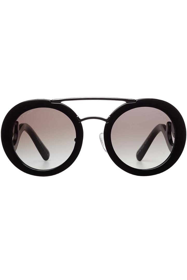 Prada Prada Minimal Baroque Sunglasses - None