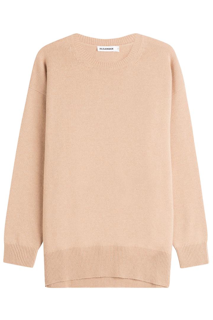 Jil Sander Jil Sander Cashmere Long Pullover - Camel