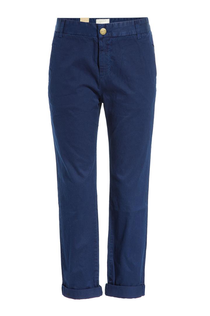 Current/elliott Current/elliott Cropped Cotton Chinos - None