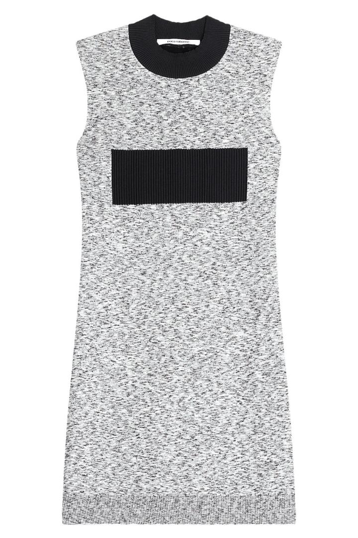 Paco Rabanne Paco Rabanne Stretch Knit Dress - Multicolored