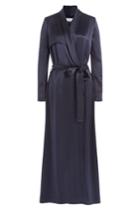 Galvan Galvan Satin Coat - Blue