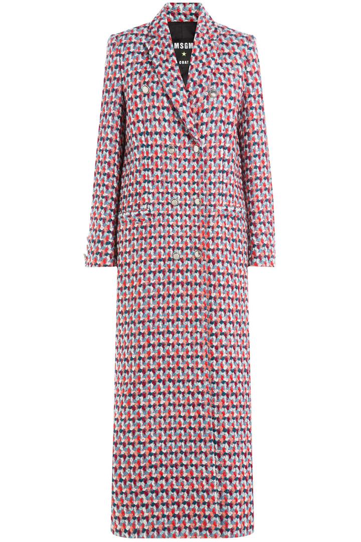 Msgm Msgm Virgin Wool Maxi Coat