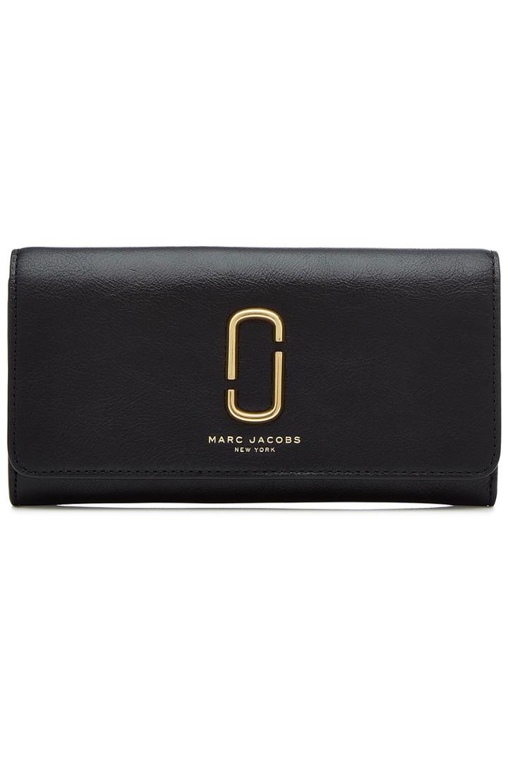 Marc Jacobs Marc Jacobs Leather Flap Wallet